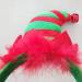 Lurrose Christmas Headband Elf Hat Hair Hoop Cute Bell Hairband Elves Party Hats with Jingle Bells Feather for Santa Party Carnival Costume - Buy Online on GoSupps.com