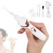 Ear Vacuum Ear Vacuum Wax Remover Portable Ear Wax Cleaner with Led Light Kids Adults Ear Cleaner Earwax Removal Kit White