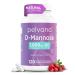 Pelvana D-Mannose 120 Capsules (500mg Each) 1000mg per Serving Assists & Maintains Healthy Urinary Tract Flushes Impurities Pure Ingredients Gluten-Free Third-Party Lab Tested Made in USA