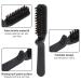 Collapsible Hairbrush & Travel Beard Styling Combs | Double-Headed Antistatic Brushes for Men | Smooth Shine & Style Anywhere - Buy Online on GoSupps.com