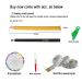 LBttnny Tshirt Ruler Guide - Heat Press Alignment Tool for Vinyl HTV - Sewing Accessories Supplies - Cricut Easy Press and Mug Tool - 10 Pack Transparent PVC Bundle - Buy Online on GoSupps.com