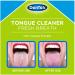 Set of 4 Tongue Scrapers | Tongue Brush Cleaner for Bad Breath Relief - Buy Online on GoSupps.com