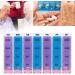 28 Compartment Weekly Pillbox - 7 Day Medicine Organizer with Push Button - Ideal for Vitamins Fish Oil & Supplements - International Shipping Available - Buy Online on GoSupps.com