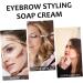 NOLITOY 2 Pcs Eyebrow Styling Cream Brow Wax Eyebrow Soap Lip Gloss Kit Eyebrow Makeup Pearlescent Blush - Buy Online on GoSupps.com