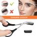 Jiamian 12-Part Eyebrow Trim Set Professional Eyebrow Care Tools with Scissors Tweezers & Brushes for Perfectly Shaped Eyebrows - International Shipping Available - Buy Online on GoSupps.com