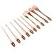 Makeup Brush Set Face Powder Brush 10pcs Fluffy for Girls for Everyday