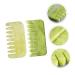 Fomiyes 2-in-1 Jade Massage Comb & Gua Sha Set - Anti-Hair Loss Tool for Natural Wellness - Buy Online on GoSupps.com