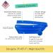 Moist Microwavable Heating Pad for Lower Back and Menstrual Cramps - Natural Heat Pack for Muscles and Joints - Blue Lumbar 1.0 - Buy Online on GoSupps.com