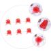 Beaupretty 6pcs Red Pull The Ball Wedding Bows - Decorative Party Accessories & Home Adornment - Buy Online on GoSupps.com