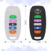 Silicone Remote Control Baby Teether Toy - Chew Toy for Babies 3-12 Months - Sore Gums Relief Pacifier - Baby Christmas Gift - Black+White - Buy Online on GoSupps.com