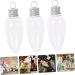 Yardenfun 20pcs Small Light Bulb Candy Bottle Juice Bottles DIY Candy Bottle with Cover Ornament Banquet - Buy Online on GoSupps.com