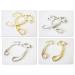 PS Horse Articles Hackamore Exquisite silver or gold-brass coloured decorated