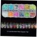 Shop Angoter 1 Set Nail Glitter - 12-S Mixed ICE Mylar Shell Foils for Stunning 3D Nail Art | International Shipping Available - Buy Online on GoSupps.com