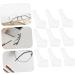 Nuobesty 100 Pcs Silicone Glasses Leg Covers & Ear Hooks - Anti-Slip Comfortable Fit for Glasses - Buy Online on GoSupps.com