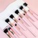 Shop MADALIAN 16 Soft Fiber Hair Makeup Brush Set - Eye Shadow & Highlighting Brushes - 18cm Makeup Tools for Flawless Application - International Shipping Available - Buy Online on GoSupps.com