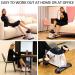 DECELI Under Desk Bike Pedal Exerciser - Portable Mini Exercise Bike with LCD Display - Buy Online on GoSupps.com