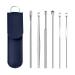 The Most Professional Ear Cleaning Master in 2023 Earwax Cleaner Tool Stainless Steel Earwax Cleaner Tool Set Ear Wax Removal Kit 6pcs Innovative Spring Earwax Cleaner Tool Set (Blue)