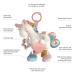 Itzy Ritzy Unicorn Link & Love Activity Plush with Silicone Teether - 0+ Months - Buy Online on GoSupps.com
