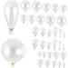 VILLCASE 300 Pcs Dangle Drop Charms Diy Charms Necklace Pendants Diy Pearl Charms Round Pearl Beads Pearl Teardrop Pendants Prime Jewelry Pendant Bracelet Charms Key Chain Abs Sheep Eye - Buy Online on GoSupps.com