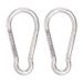 SHONAN.SYSTEMS 5.5 Inch Large Carabiner Clips- 2 Pack Heavy Duty Stainless Steel Spring Snap Hooks Carabiners for Outdoor Camping, Swing, Hammock, Hiking and More, 600 lbs Capacity 5.5 Inch, 2 pack