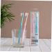 Gleavi 6 STK Charcoal Bulk Toothbrushes - Travel-Friendly Nylon Brushes for Moms & Kids - Buy Online on GoSupps.com