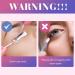 15g Eyelash Extensions Remover - Quick & Damage-Free Removal | Dissolve Lash Adhesive in 1-2 Minutes (Peach) - Buy Online on GoSupps.com