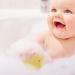 Visiblurry Bath Sponge for Kids | Soft Wood Pulp Sponge Body Wash Scrubber | Shower Sponge Dead Skin Remover Cute Shower Brush Bath Supplies for Toddler Kids Baby Yellow - Buy Online on GoSupps.com
