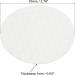 PATIKIL 70mm/2.76" Foam Lid Liner 100Pack PS Foam Resistant Tamper Pressure Sensitive Seal for Bottle Cap Liners Seals - Buy Online on GoSupps.com