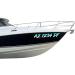 Custom Personalized State Boat Registration Numbers - 2 Pack Pair Vinyl Decal Sticker - Premium Gradient Print - VulgrCo - Buy Online on GoSupps.com