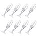 CLISPEED 8pi ces Flacons de Gloss Vides Design Unique Format Baguette Rechargeables pour Cosm tique