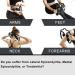 StrongTek Trigger Point Roller Massager for Forearm, Elbow, Hand, Arm, and Leg - Deep Tissue Self Massage for Golfer & Tennis Elbow Treatment - Athlete Muscle Pain Relief - Black - Buy Online on GoSupps.com