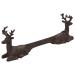 Woodside Outdoor Garden Novelty Deer/Stag Boot Scraper Cast Iron Shoe/Welly/Trainer Mud & Dirt Scraper