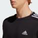 Buy adidas Men's Essentials 3-Stripes T-Shirt XL Black/White - International Shipping Available - Buy Online on GoSupps.com