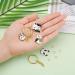 2 Boxes Panda Bamboo Pendant Keychain for Keys Animal Pendant Keychain Key Chain Making Supplies Bag 0.2X2.4X2.7CMx3pcs As Shownx3pcs - Buy Online on GoSupps.com
