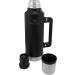 Stanley Classic 1.9L Thermos Bottle - 45 Hours Hot or Cold - Stainless Steel BPA-Free Dishwasher Safe Matte Black - Buy Online on GoSupps.com