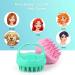 Buy 2 Shampoo Brushes & Hair-Head Skin Massagers | Soft Silicone Healthy Hair Growth | Wet & Dry | Blue & Pink - Buy Online on GoSupps.com