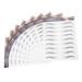 Housoutil 9 Sheets Imitation Eco Eyebrow Sticker 6d Hair-like Eyebrows Stickers Modeling Transfer Stickers 4d 21.5X14.5cm Black