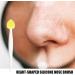 Nose Cleansing Fine Brush - Handheld Double-Sided Silicone Facial Cleansing Brush Face Wash Brush | Pore Cleansing Blackhead Brush Nose Scrubber for Bedroom Lvtfco E Yellow - Buy Online on GoSupps.com