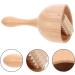 Fomiyes Swedish Wooden Massage Cup - Handheld Wood Therapy Device for Rear Belly & Teeth Relief for Adults - Buy Online on GoSupps.com
