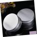 NUSITOU Box Travel Jars for Creams Aluminum Wallet Salve Jar Tins Aluminum Tin Containers Empty Cream Jar Aluminum Cans Round Tea Tin Face Night Cream Face Cream Jars Screw Lid Round Tin medium Silver - Buy Online on GoSupps.com