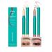 Eyeshadow Stick - Cream eyeshadow - Waterproof Glitter Highlighter Eye Liner Shimmer Creamy Long Lasting Eye Shadow Makeup(Champagne shimmer & Rose gold shimmer)