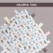 Adorable Baby Security Blanket with Teether | Soft Comfort Taggy Blanket for Boys and Girls (Little Bear) - Buy Online on GoSupps.com