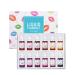 Novobey 12 Colors Liquid Lip Gloss Pigment Set Liquid Pigment for Making Lip Gloss DIY Lip Gloss Pigment Cosmetic Dye Edible Coloring Pure Plant Pigment for Lip Gloss Base Set A