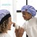 Kids Satin Bonnet Sleep Cap | Silk Hair Cap for Baby & Toddler | Sky Blue | 1-8 Years - Buy Online on GoSupps.com