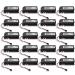 (20 Pack) 2000mAh 3.6V MR-J3BAT PLC Non-Rechargeable Li-ion Battery for ER6VC119A/B MELSERVO MR70 with Black Plug