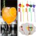 Crazy Loop Straws Reusable Party Favors Drinking Suckers Colorful Twisted Straws Carnival Restaurant A3E9 for Kids Bar Straws - Buy Online on GoSupps.com