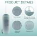 MuralMax Professional Cordless Water Flosser - 300ML Oral Irrigator with 3 Modes and 4 Jet Tips - Ideal for Home, Travel, Braces Care - IPX7 Waterproof - Buy Online on GoSupps.com