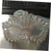 Dechous Venetian Crystal Masquerade Masks for Women | 2-Piece Halloween Costume Accessories | Elegant Silver Masks for Adults - Buy Online on GoSupps.com