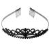 Bridal Tiara - Wedding Bridal Crown Rhinestone Hair Barrettes - Masquerade - 1st Choice