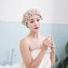Household Double-Layer Waterproof Shower capthickened Women's Oil-Proof Shampoo capshower capshower caps Xiangbinse - Buy Online on GoSupps.com